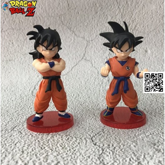 1650 Mô hình Dragonball Chibi 7 viên ngọc rồng nhân vật Songoku Piccolo Songohan Yamcha Cadic Raditz Nappa Saibamen