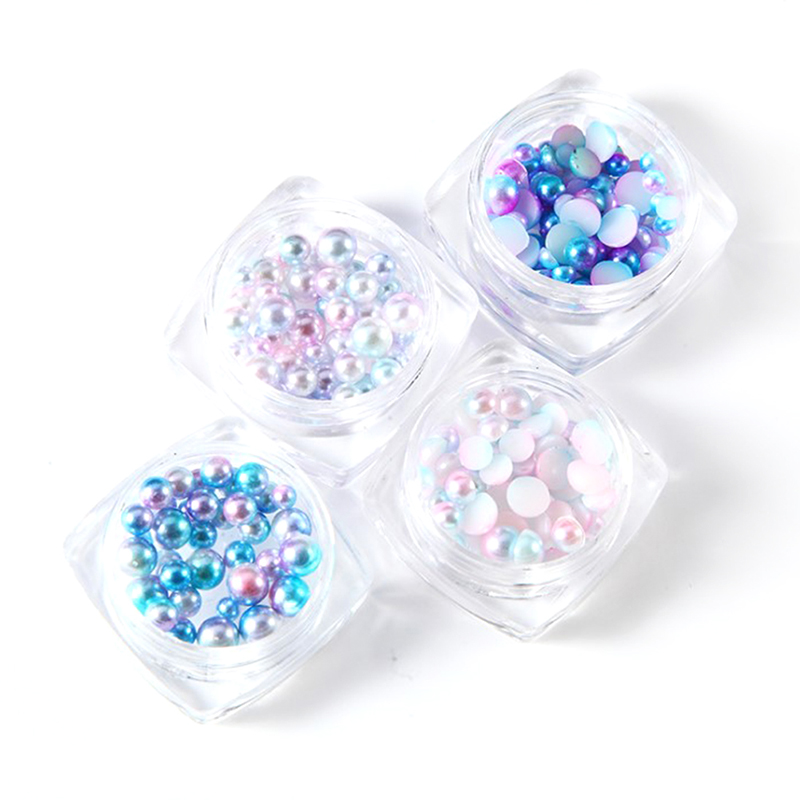 (Hàng Mới Về) Móng Tay Giả Đính Ngọc Trai Nhiều Kiểu Dáng