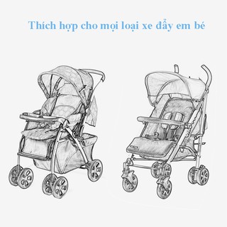 Móc treo đồ xe đẩy cho bé