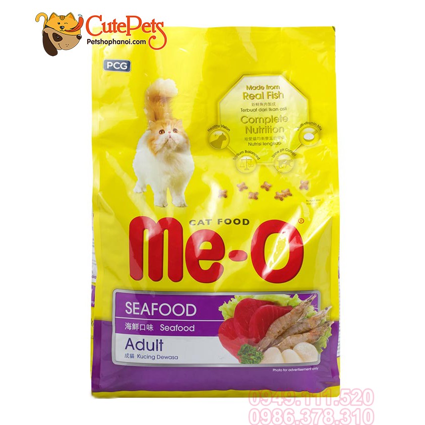 Thức ăn cho mèo Me-O adult Tải 7kg (20 gói) Dành cho mèo trưởng thành