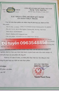 D3 fluoretten 500 iu của Đức