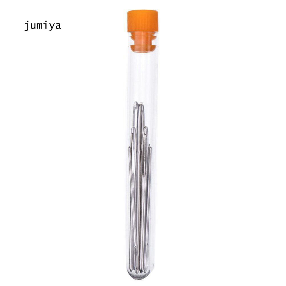 JUYA9Pcs/Set 3 Sizes DIY Sewing Tools Stainless Steel Knitting Embroidery Needles