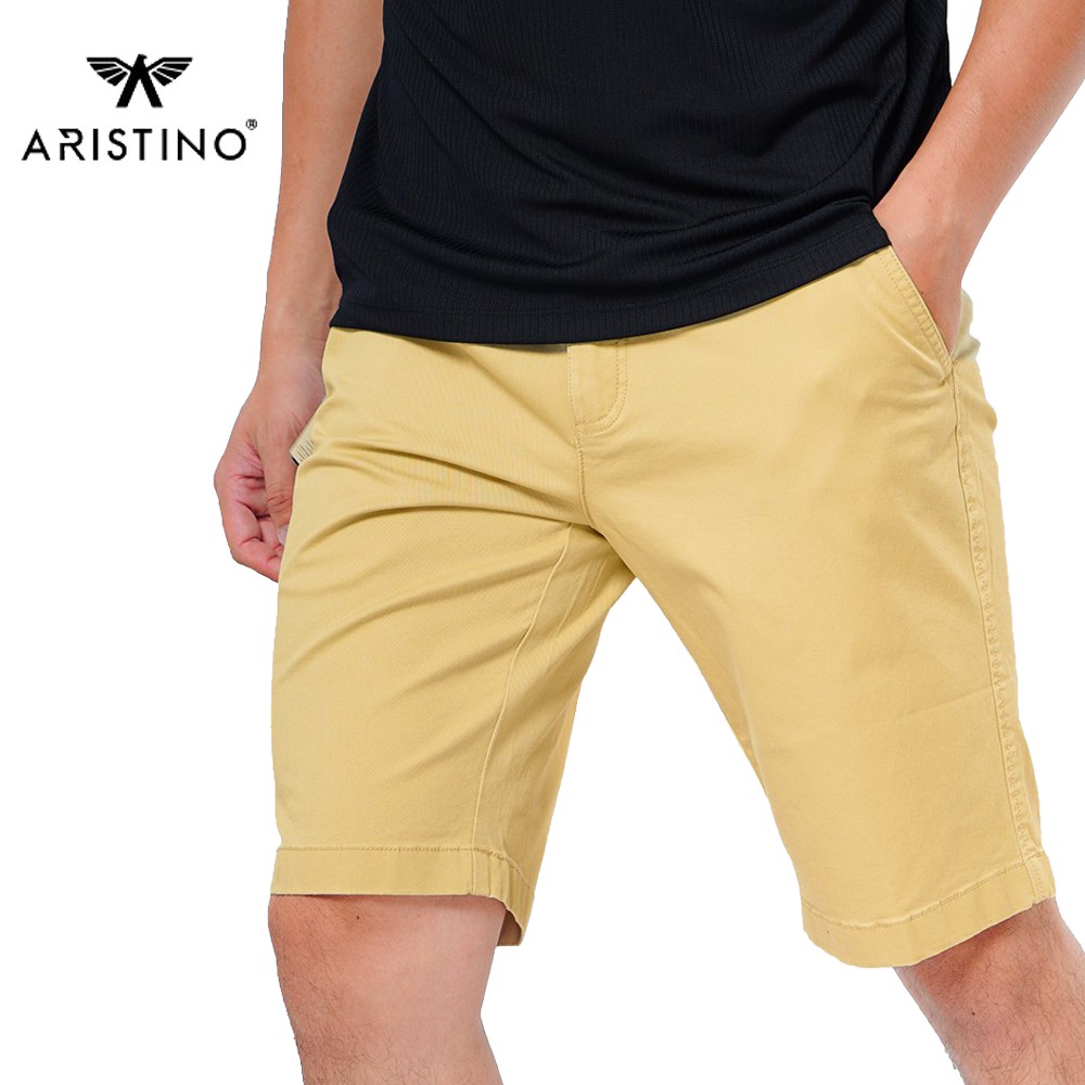 Quần Short Nam Cao Cấp Aristino ASO018S8 Màu Sắc Trẻ Trung, Dáng Thể Thao