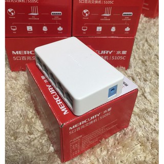 Bộ Switch Chia Mạng 5 Cổng Mercury