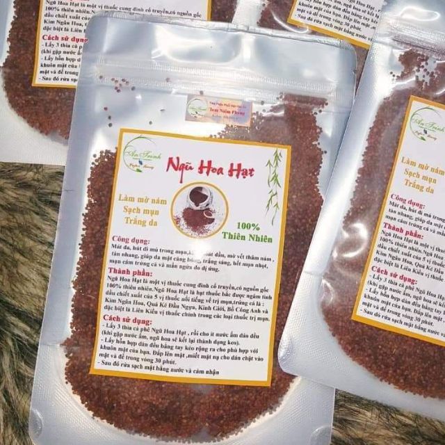 100g Ngũ hoa hạt đắp mặt tẩy da chết- Hạt đình lịch mẩy sạch | BigBuy360 - bigbuy360.vn