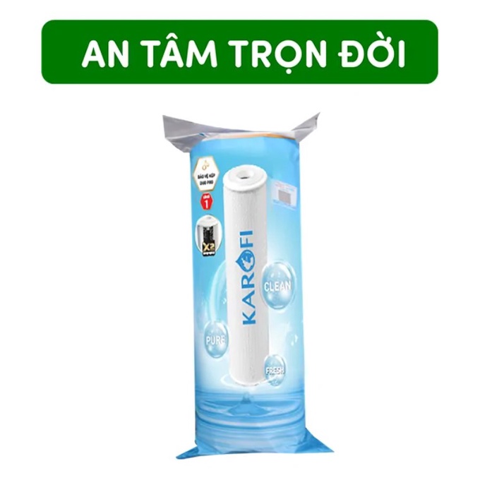 Lõi lọc thô Karofi số 1 - Smax Duo 1 - Bảo vệ kép Duo Pro