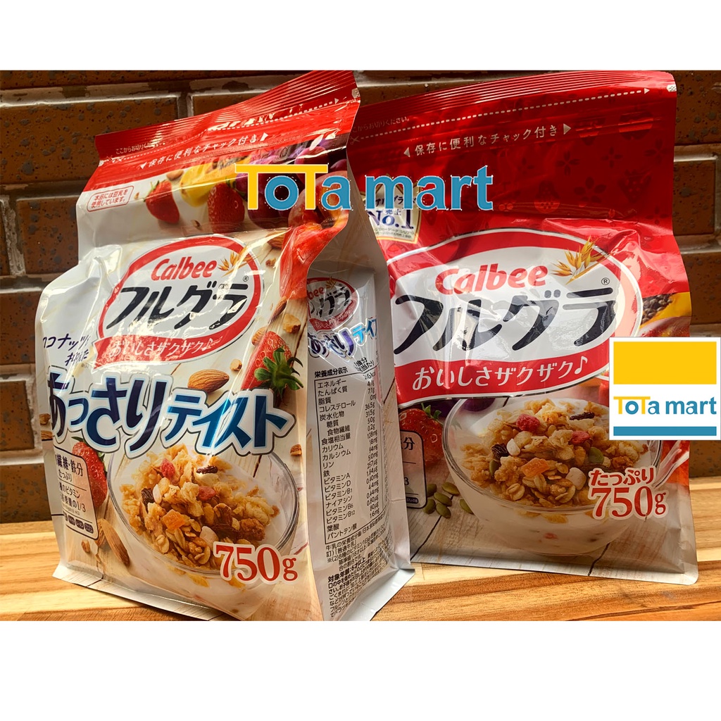 (HSD 09/2022) Ngũ cốc CALBEE ăn kiêng giảm cân Nhật Bản