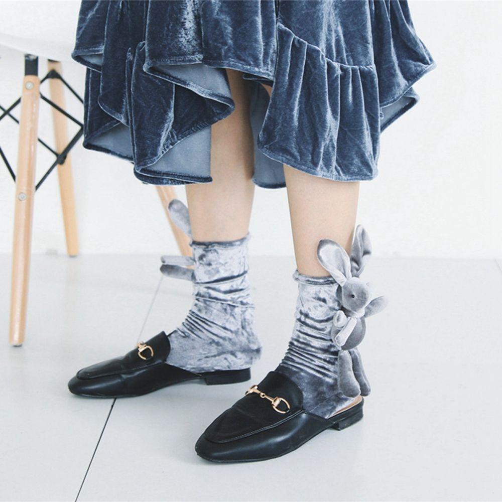 ROSE Vớ Nhung Mềm Giữ Ấm Mùa Đông