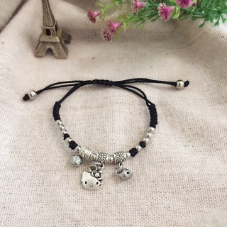 Vòng tay HandMade kitty phối chuông