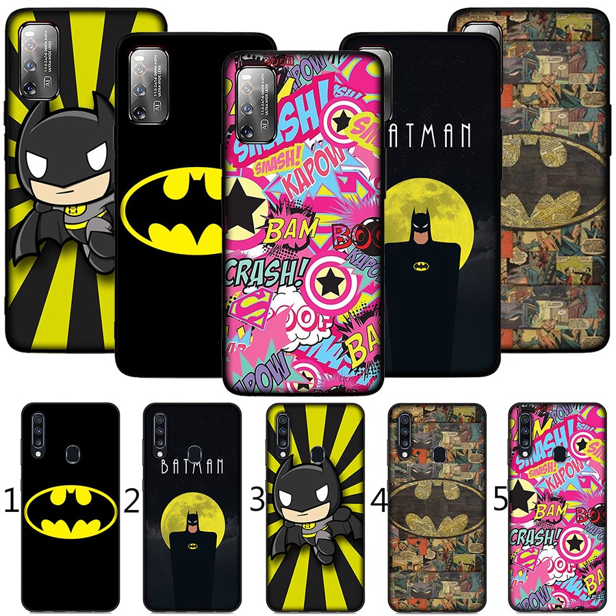 Ốp điện thoại silicon mềm hình Batman Superhero LH157 cho Samsung Galaxy S10 S10e S9 S8 Plus Lite S7 Edge