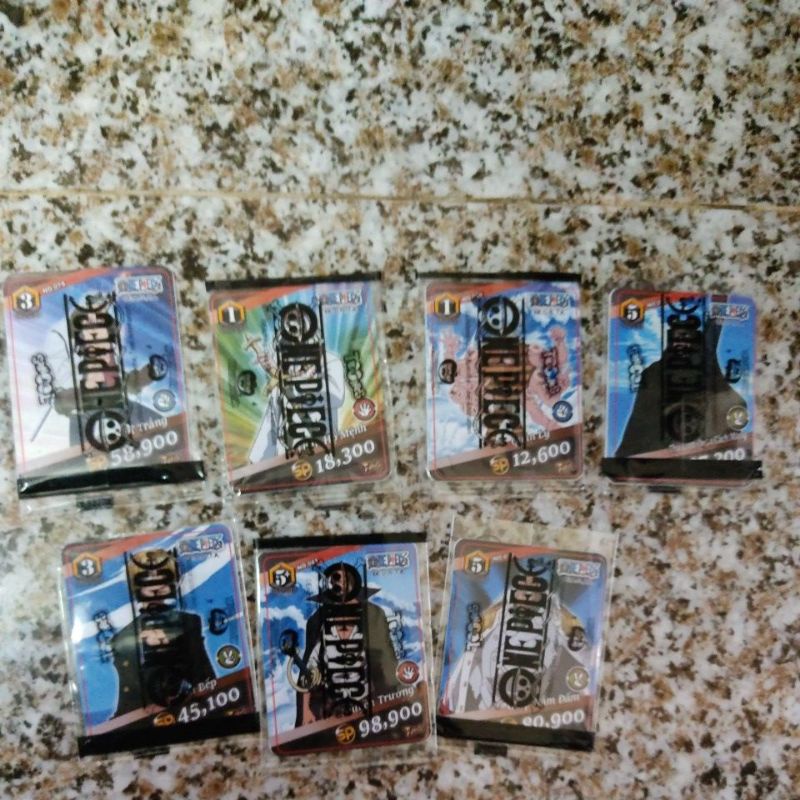 Combo 7 thẻ khách đặt