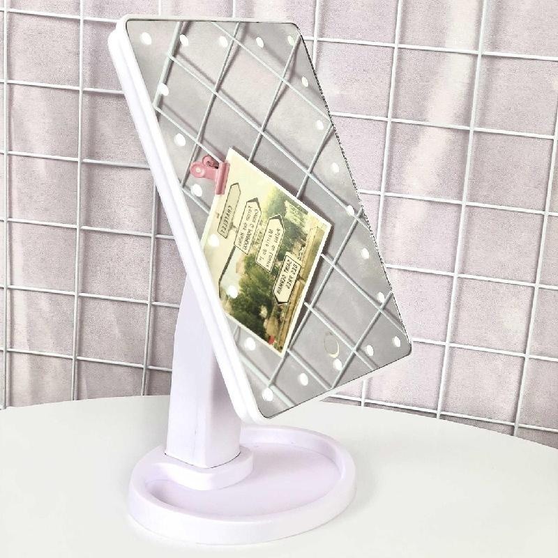 Gương trang điểm cảm ứng gắn đèn LED 22 bóng