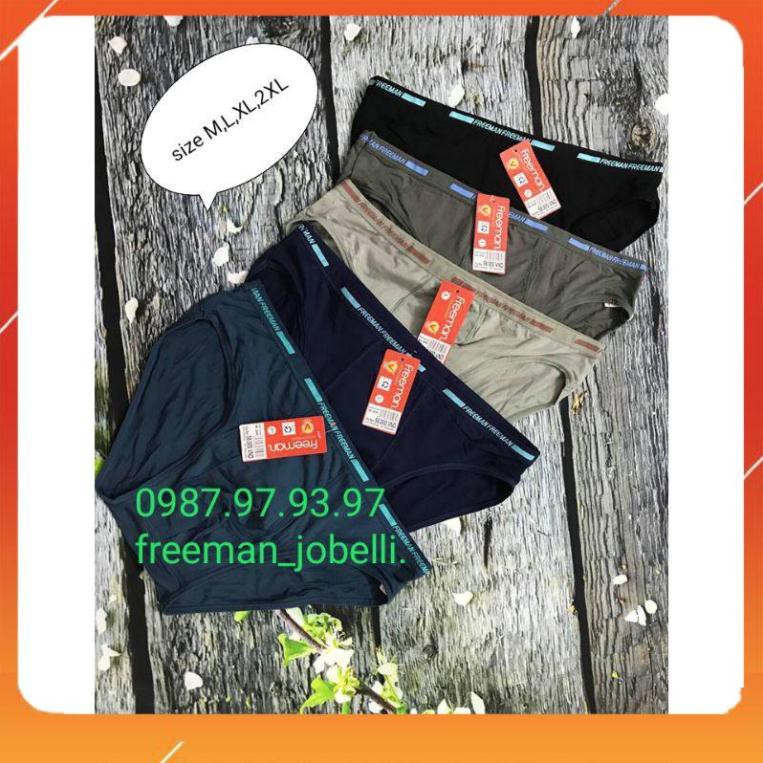 Freeman - Quần lót nam, MS 6040[hình thật] thun lụa