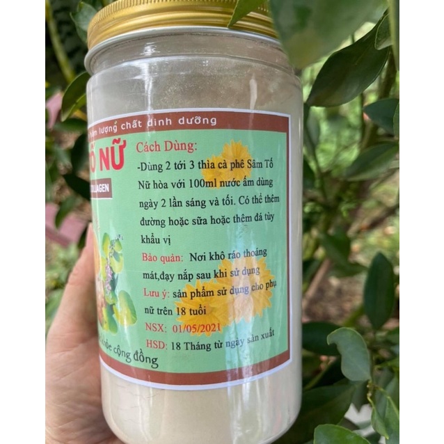 ⚡️500g Bột sâm tố nữ nhà làm nguyên chất chuẩn sạch thơm ngon