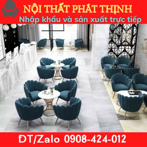 Bộ bàn ghế sofa cafe sân vườn , phòng khách kiểu cổ điển - Hàng cao cấp