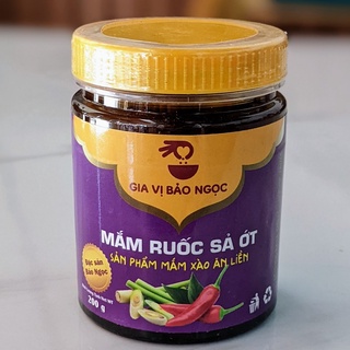 [ĐẶC SẢN AN GIANG] Mắm ruốc xả ớt thương hiệu Bảo Ngọc hủ 200Gram - Hàng chính hãng