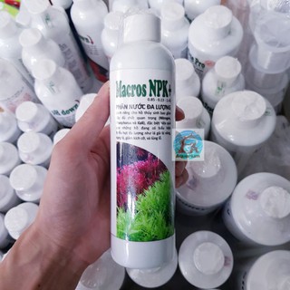 PHÂN NƯỚC ĐA LƯỢNG MACROS NPK+ CHO HỒ THUỶ SINH (230ml)