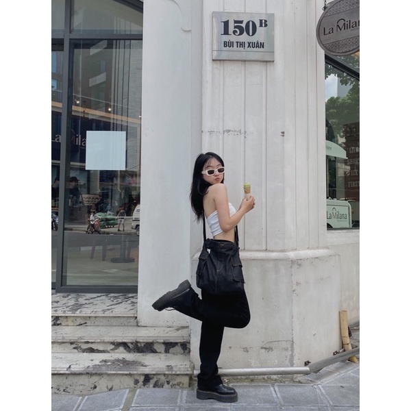 Túi Tote Đeo Chéo “Cargo Bag & Jeans Bag” Vải Bò