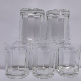 Ly thủy tinh sọc tròn 220ml