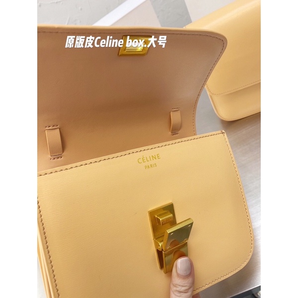 Túi xách ce.line khoá bấm chất da thật hàng ordee