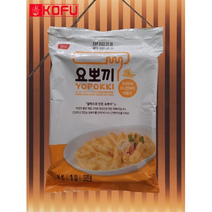 Bánh gạo Topokki Yopokki dạng gói nhỏ - Chuẩn vị Hàn Quốc - nhiều hương vị gói 120g | BigBuy360 - bigbuy360.vn