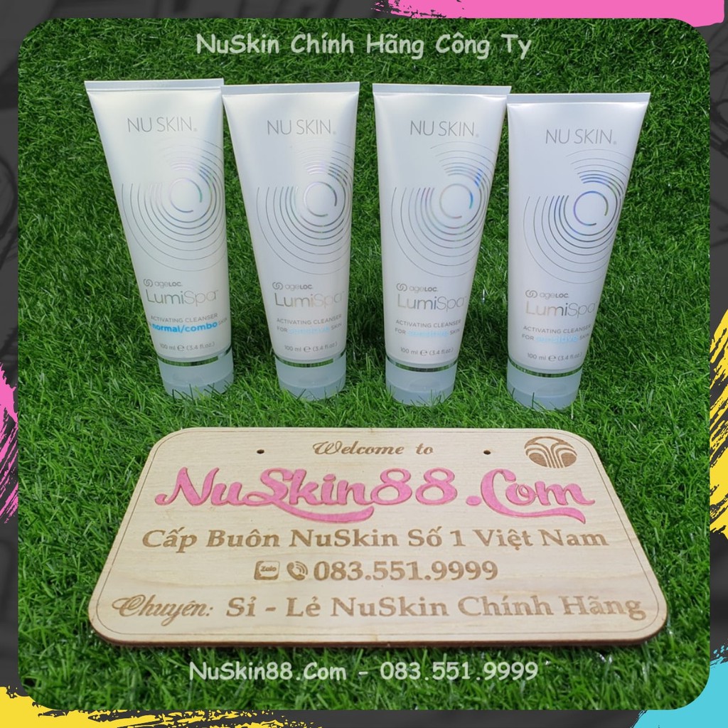 [ CHÍNH HÃNG 100% ] ( Có Bảo Hành) Máy Rửa Mặt LumiSpa Nuskin + Sữa rửa mặt | BigBuy360 - bigbuy360.vn