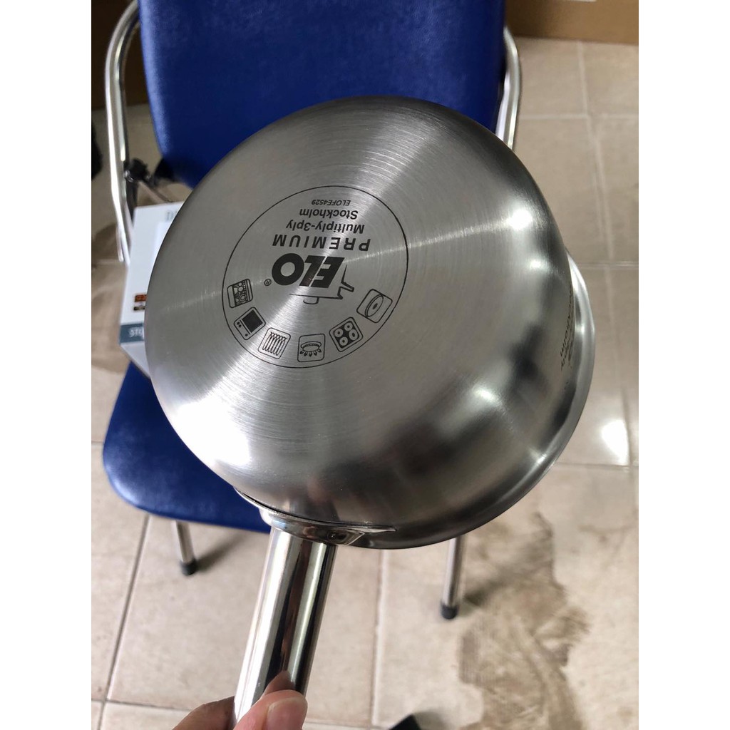 [Hàng Sale] Nồi Inox Đáy Liền 3 Lớp Stockholm, Size 14cm, Kèm Vung Kính, Nồi Đáy Từ Chính Hãng Đức Đun Bếp Từ, Bếp Điện