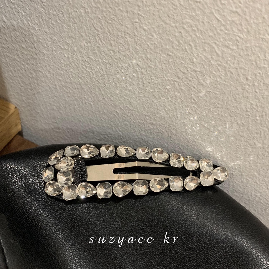 Kẹp Tóc Đính Đá Phong Cách Thời Trang 2022