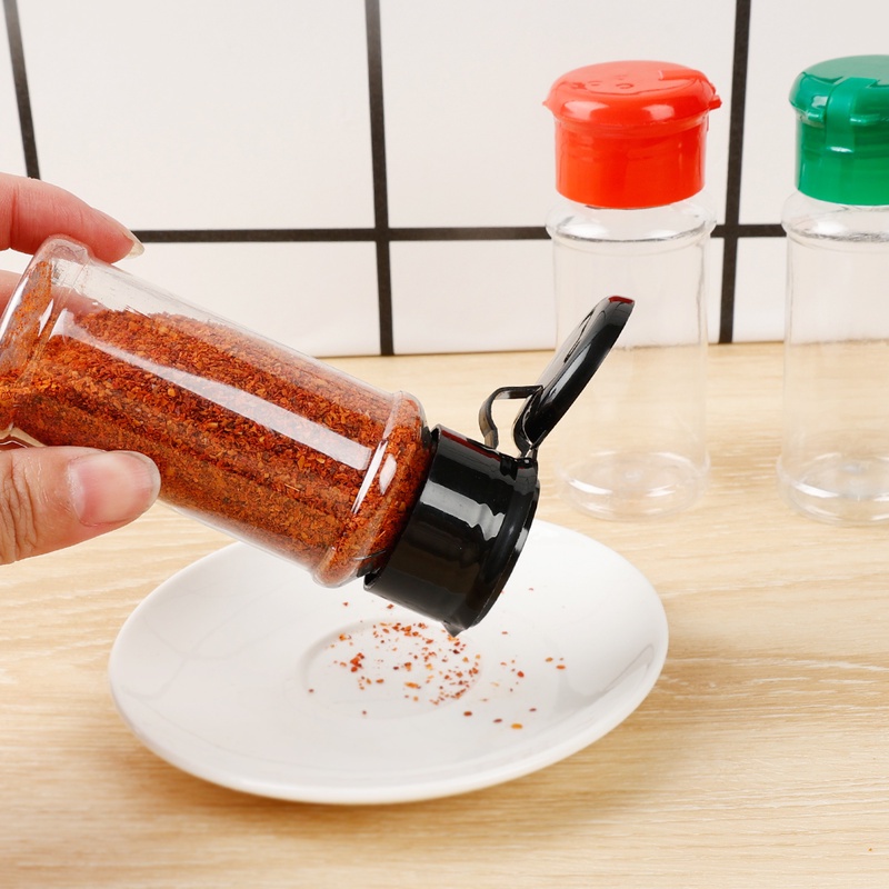 Chai Nhựa Trong Suốt Đựng Gia Vị Tiện Lợi 3.7Cm*10cm
