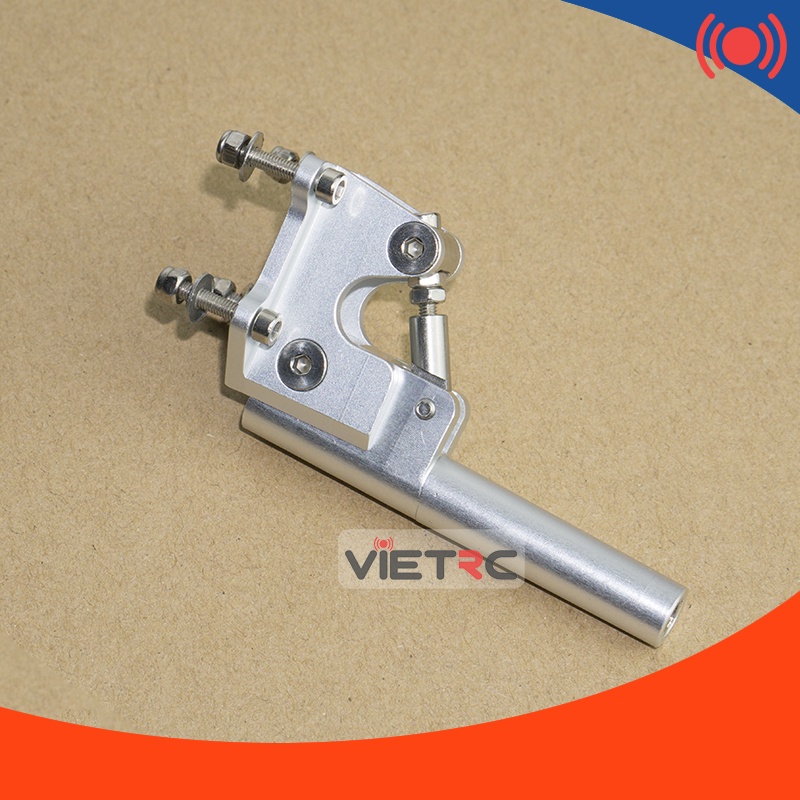Ụ chân vịt nhôm CNC 78mm cáp 4.76mm cho tàu điều khiển từ xa