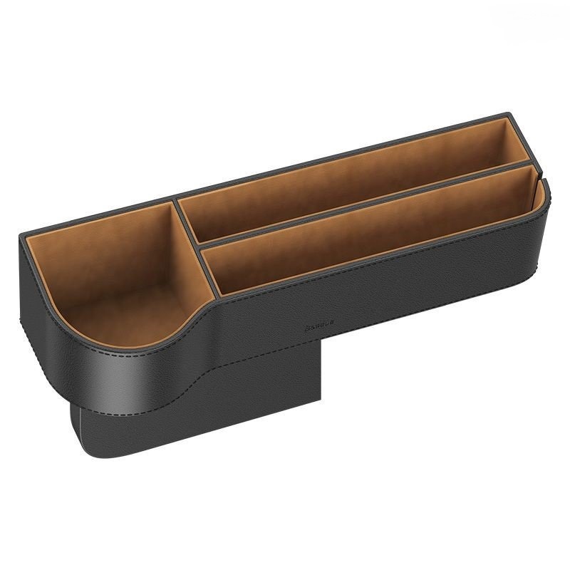 Ngăn chứa đồ tiện dụng dùng trên xe hơi Baseus Elegant Car Storage Box (Leather + Flannelette, Storage Organizer)