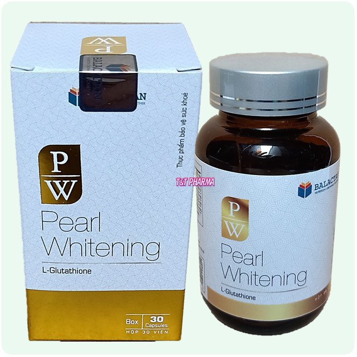 Viên Uống Trắng Da Toàn Thân Pearl Whitening - Giúp Trắng Da, Mờ Nám, Tàn Nhang