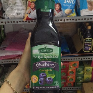 Sinh tố golden fram Việt Quất 50% 1L