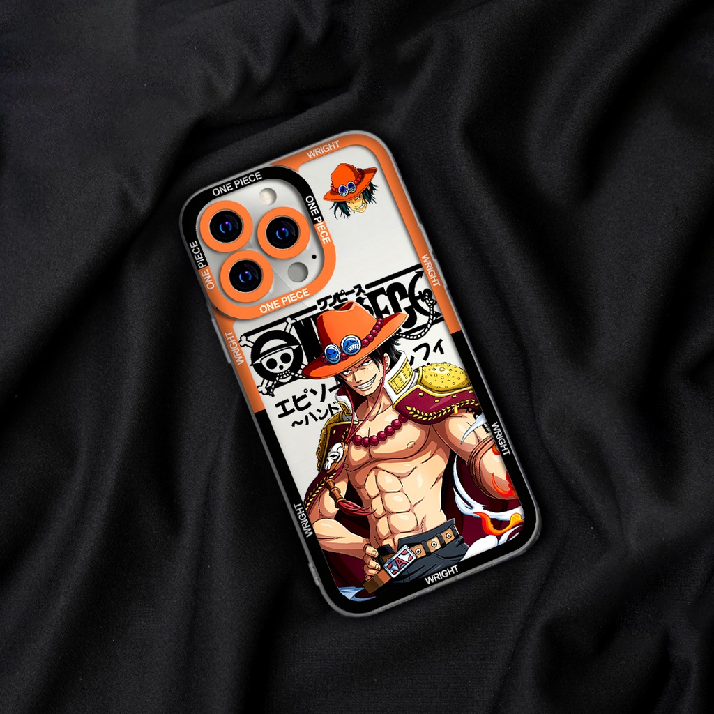 Ốp lưng iphone cạnh vuông Portgas D. Ace One Piece anime Wrightcase 6plus/7/8/8plus/x/xs/11/12/pro/max/plus/promax