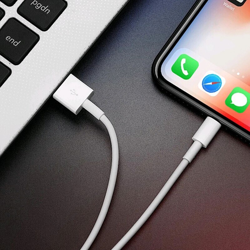 【Hàng sẵn sàng】 100% Nguyên bản Apple iPhone Cáp sạc USB Cáp USB 1m / 2m