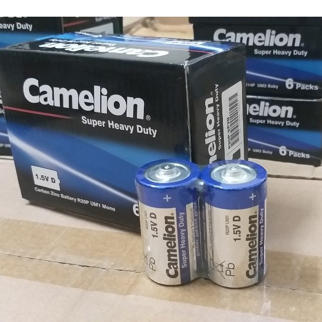 [Chính Hãng]Hộp 12 Viên Pin Đại Size D Camelion 1.5V Hiệu Suất Cao-Hỏa Tốc HCM