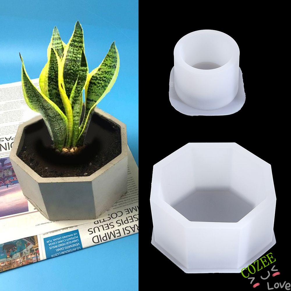 Khuôn Silicone Dùng Làm Chậu Hoa Resin Thủ Công Diy