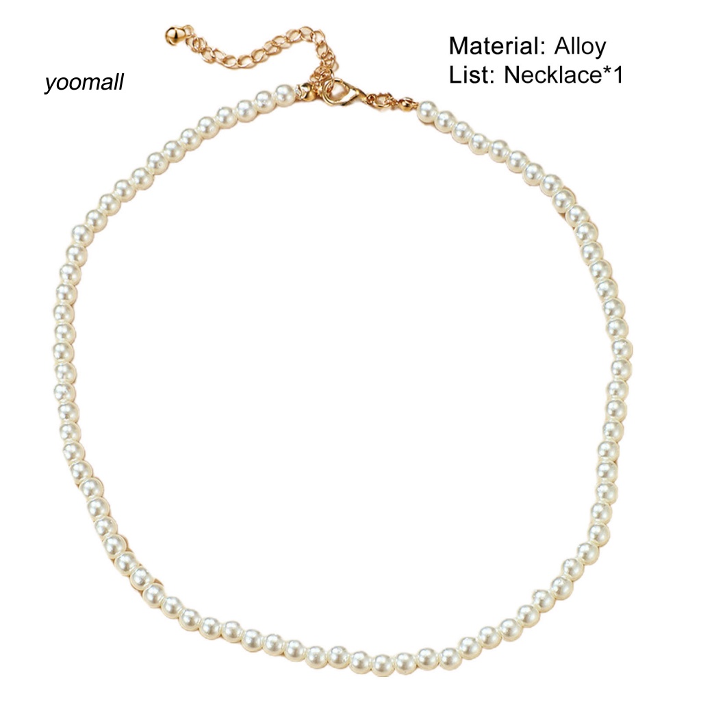 / Yo / Vòng cổ Choker Ngắn Bằng Hợp Kim Nhẹ Hình Tròn Cho Nữ Dự Tiệc