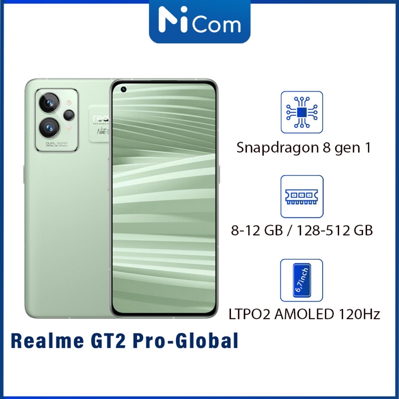 Điện thoại Realme GT 2 Pro 12/256GB bản quốc tế EU