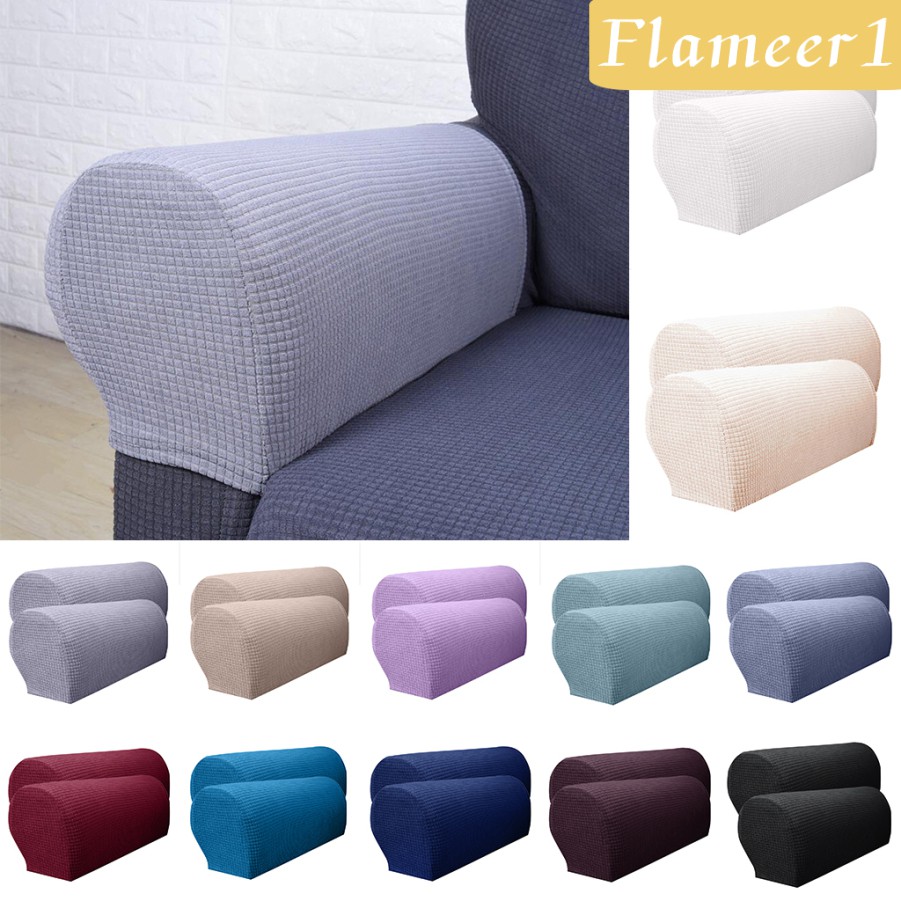 1 / 2 Vỏ Bọc Tay Vịn Ghế Sofa Màu Trắng Thông Dụng