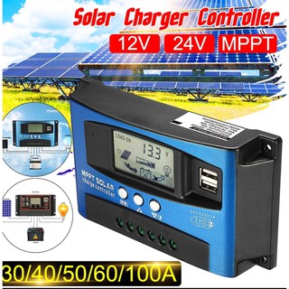 MPPT Điều khiển sạc pin năng lượng mặt trời 30A công nghệ sạc MPPT