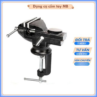 Ê tô kẹp bàn có mâm xoay 360 độ đa năng