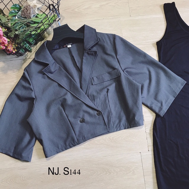 Set Khoác Vest Lửng + Body Tanktop Bigsize
