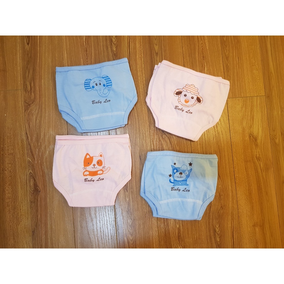 Combo 5 Quần Đóng Bỉm Leo Cho Bé Sơ Sinh từ 0- 6 Tháng Loại Dán