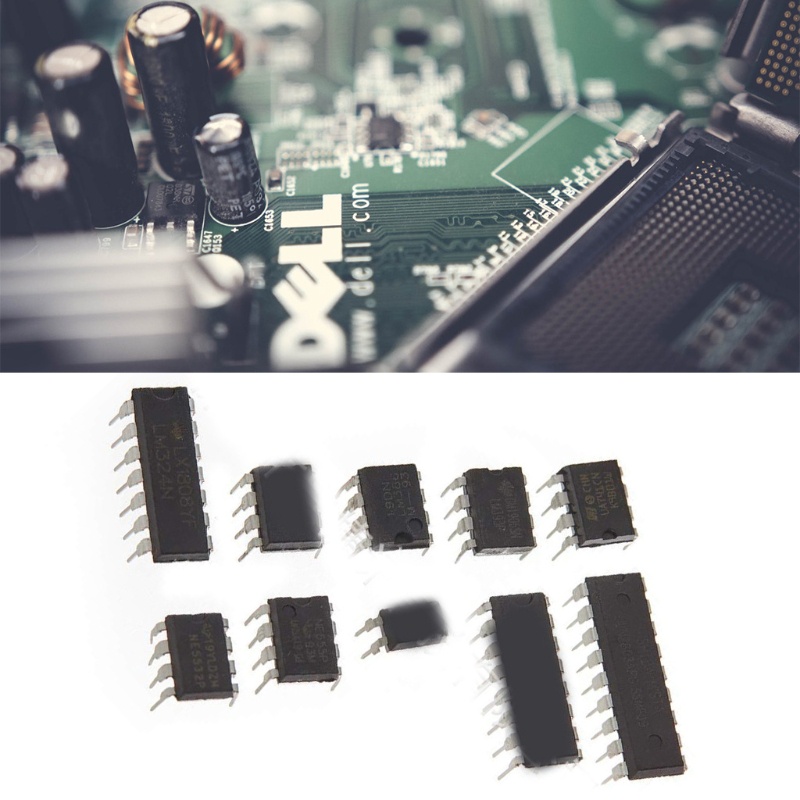 Set 85 Chip IC Tích Hợp 10 Loại LM324 LM358