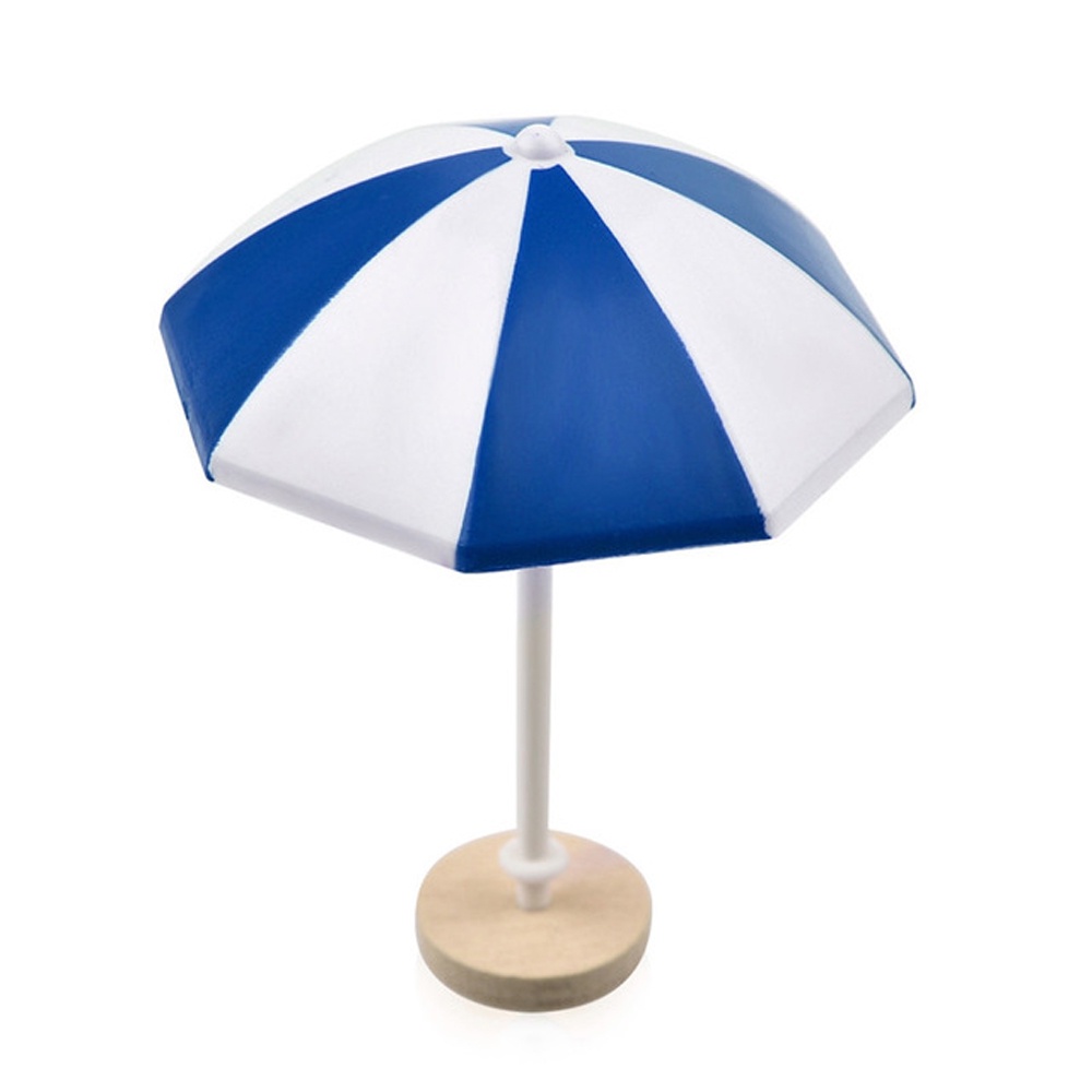 Mô hình cây dù che nắng mini 3 màu xinh xắn trang trí nhà búp bê DIY