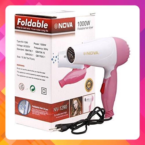 Máy Sấy Tóc mini Gấp Gọn Nova 1000W