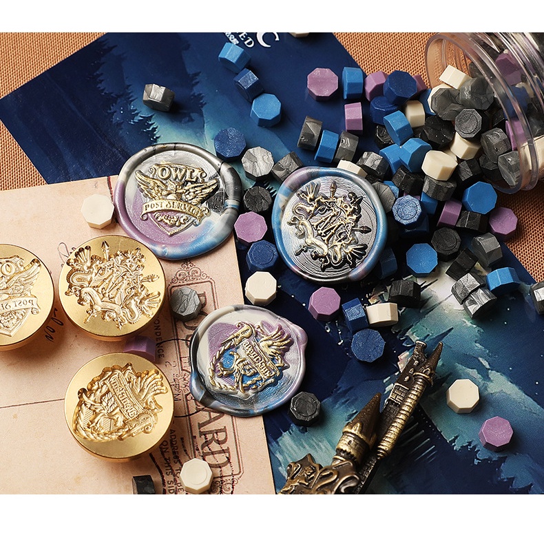 Con Dấu Bằng Đồng Đầu In Nổi Hình Harry Potter Độc Đáo