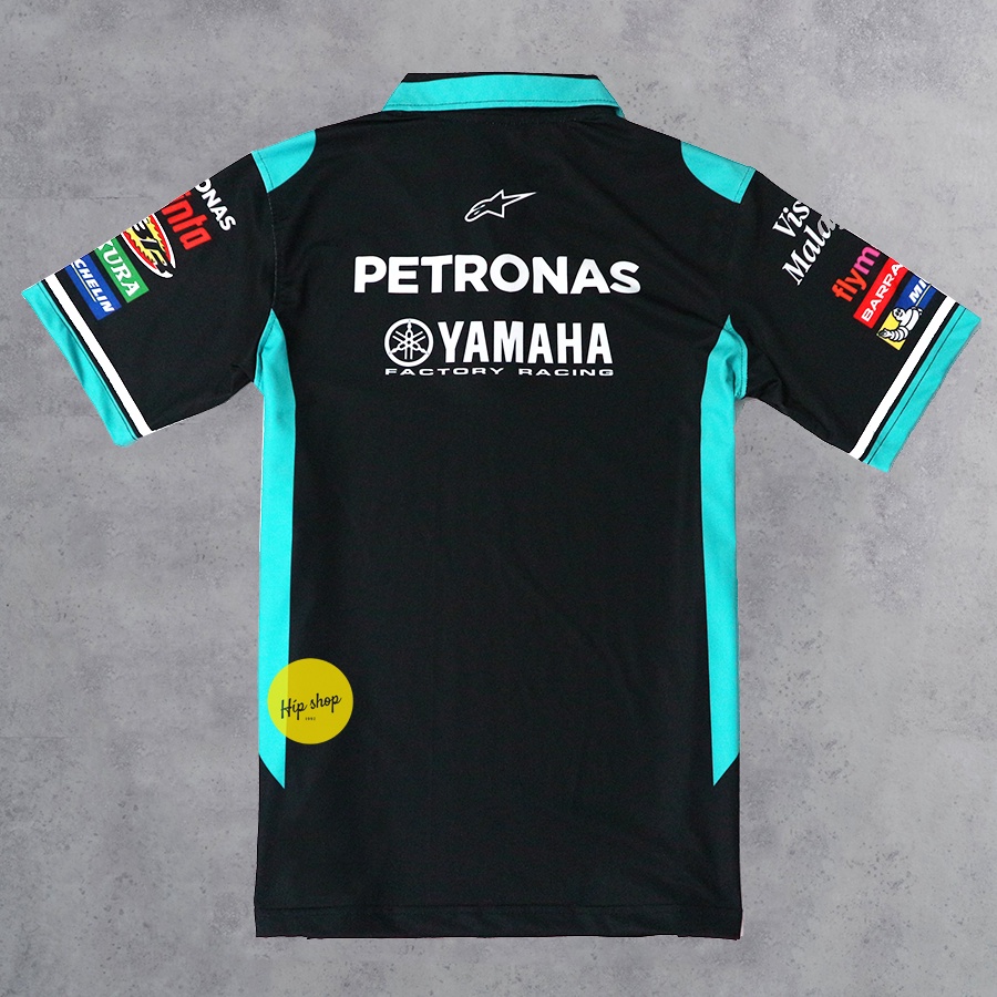 Áo thun nam tay ngắn có cổ Petronas Yamaha SRT in chuyển nhiệt cao cấp thể thao năng động | BigBuy360 - bigbuy360.vn