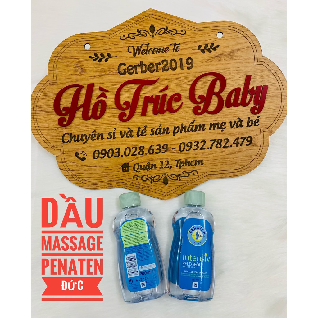 TINH DẦU MASSAGE PENATEN CHO BÉ